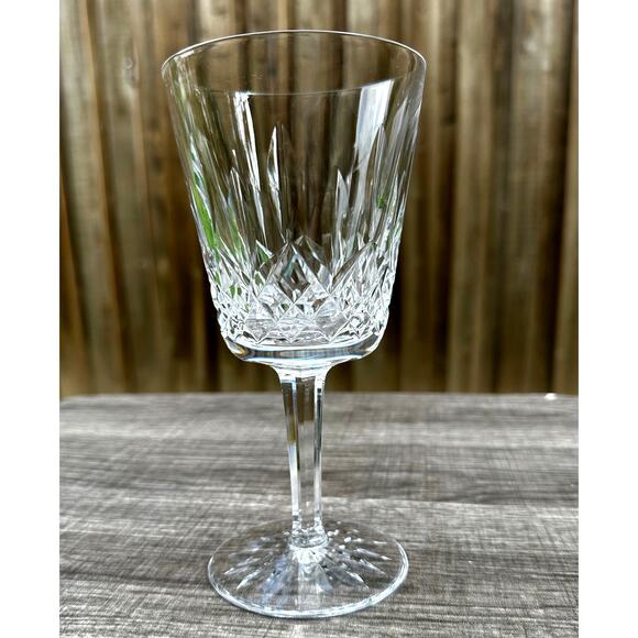 Waterford Crystal Lismore Vintage Ireland 6 7/8" Water Goblet-Excellent - Picture 2 of 5